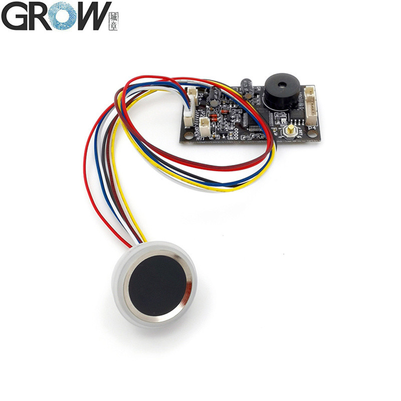 GROW KS200+R502-F 4*AA Battery DC3.7V-6.5V KS200 Fingerprint Control Board With R502-F Waterproof Small Fingerprint Module