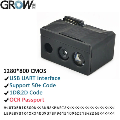 Ανάπτυξη GM69PRO-S 1280*800CMOS OCR/1D/2D Barcode Scanner Module Υποστήριξη Ocr Κωδικός διαβατηρίου